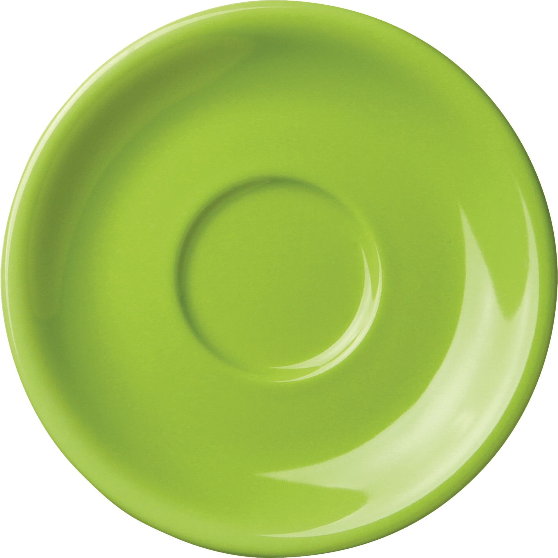 Kaffee-/Cappuccinotasse untere limette